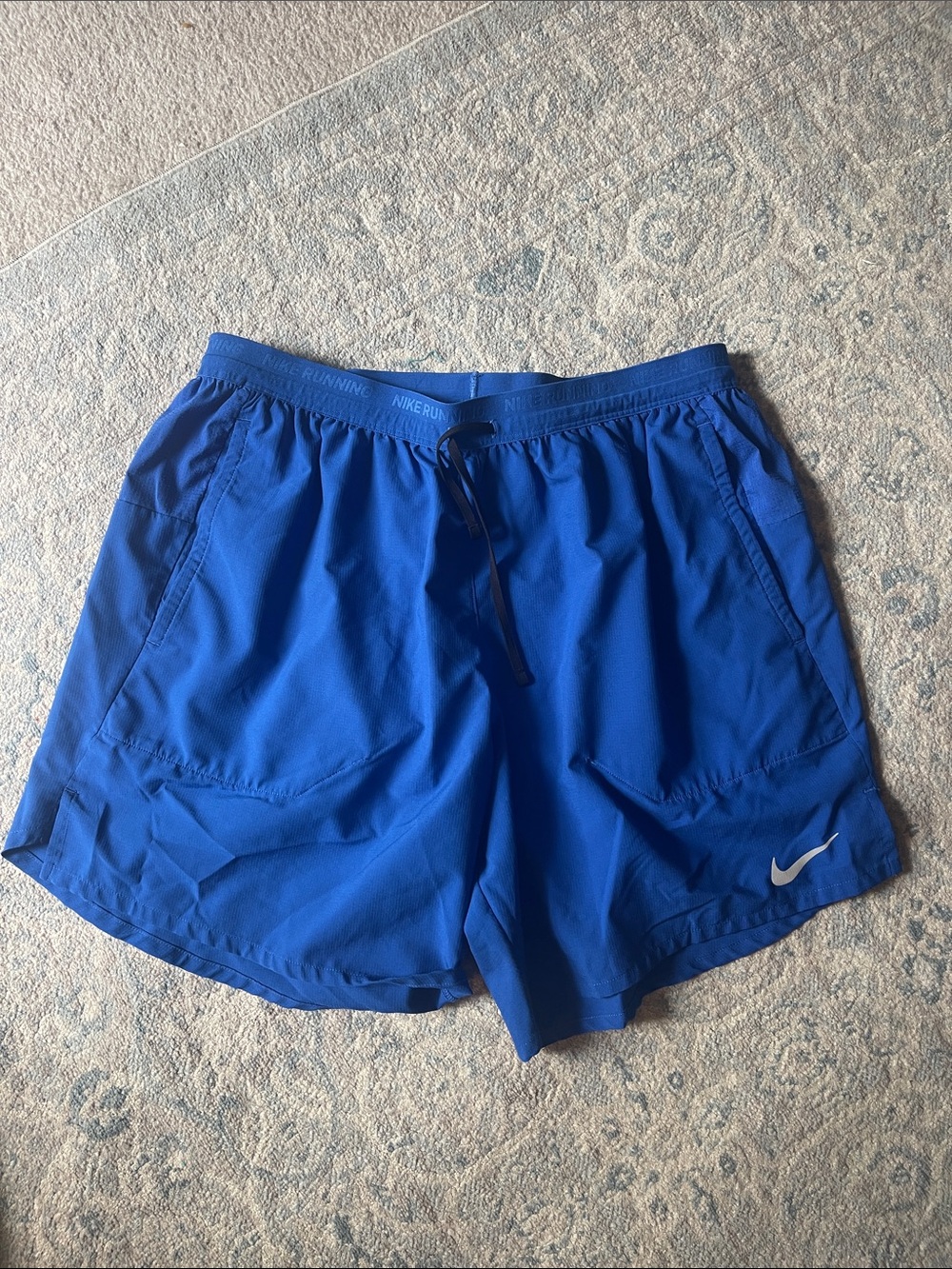Nike Men’s Royal Blue Performance Running Shorts Size Large